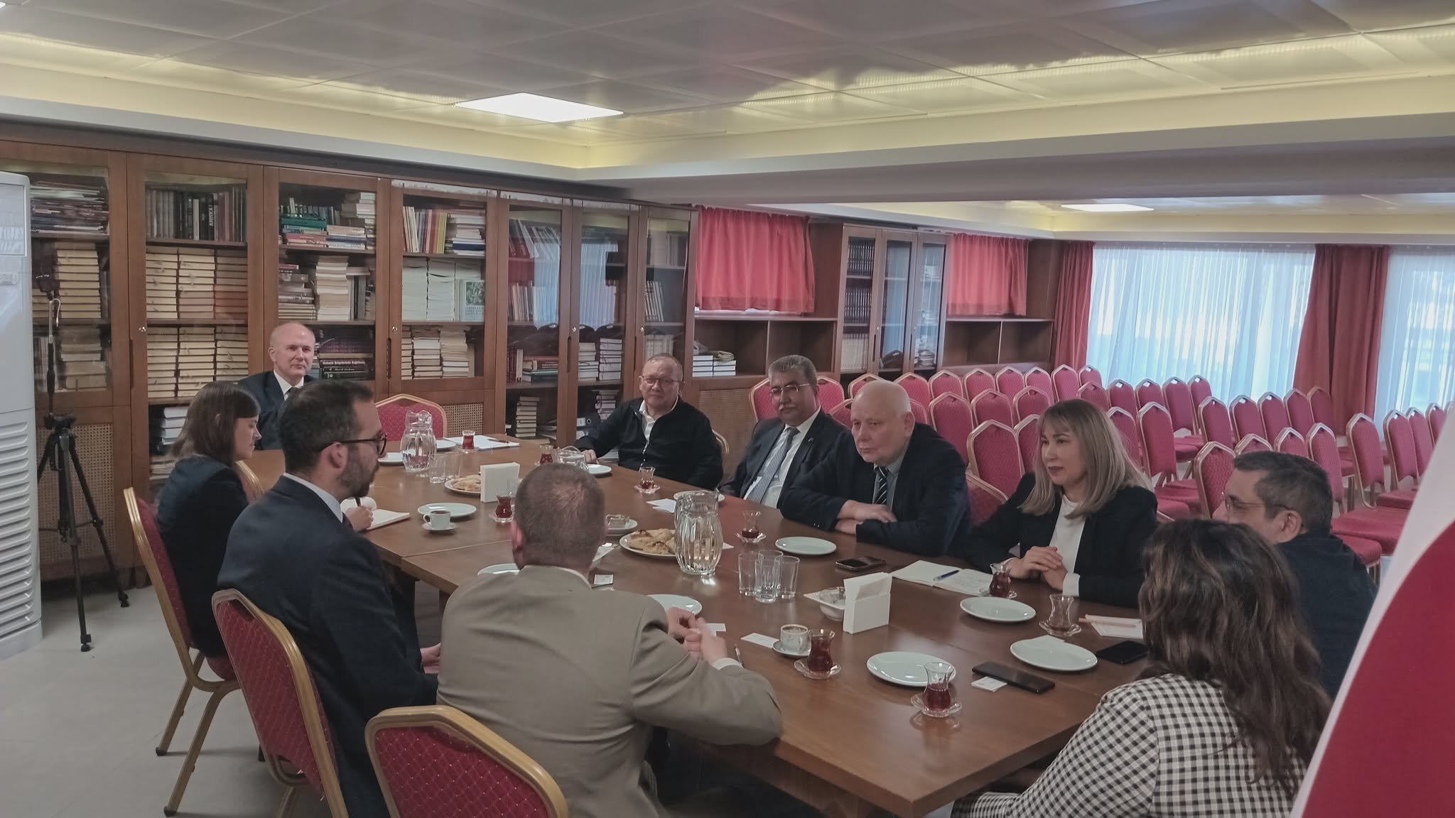 ABD Elçilik ziyaret Mükremin