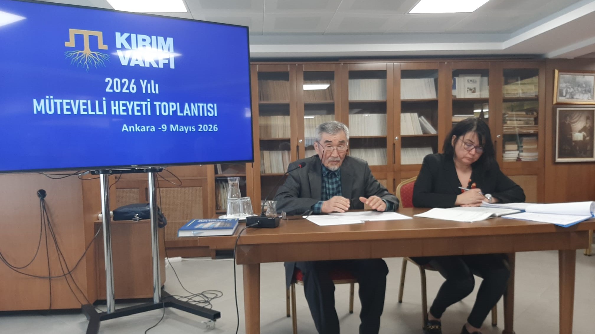 Kırım Vakfı Yeni Yönetimini Seçti